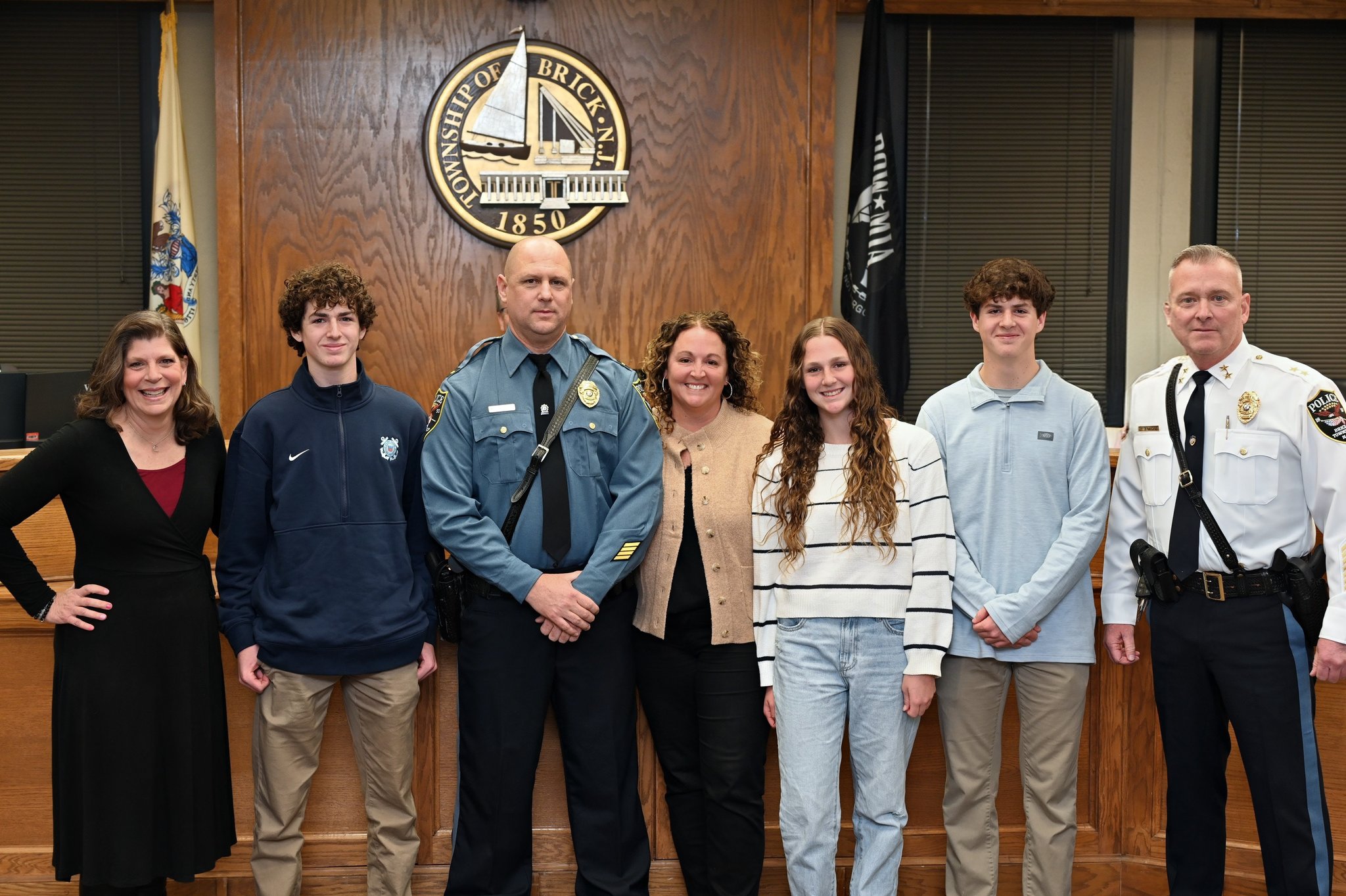 Brick - On Tuesday, November 20, 2018 Mayor John Ducey and Police Chief ...