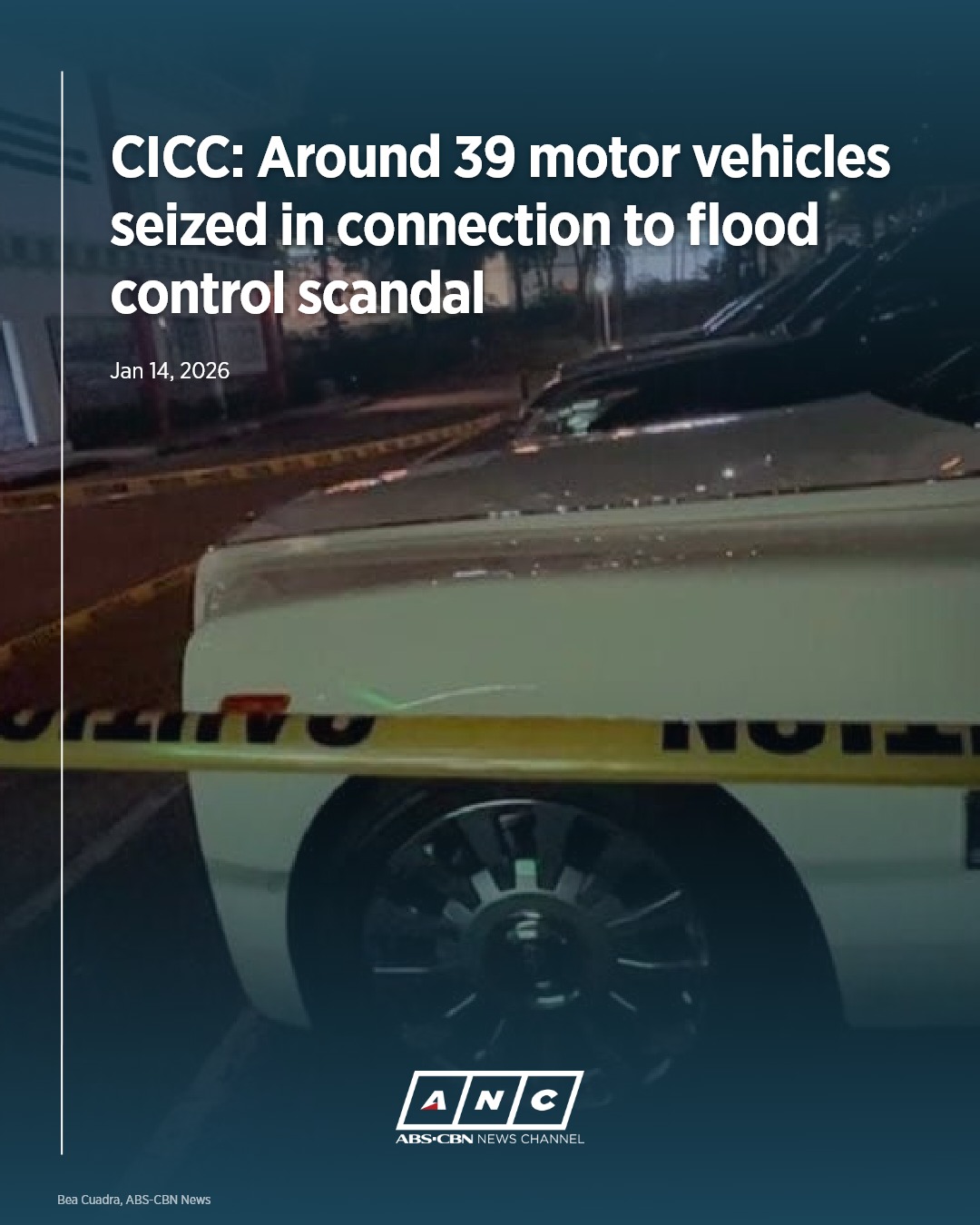 ANC 24/7 - Authorities have seized around 39 motor... | Facebook