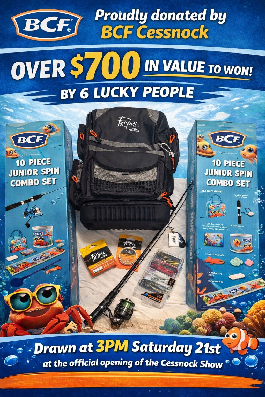 Cessnock - 🎣 GIVEAWAY – OVER $700 TO BE WON! 🎣 Thanks to the amazing ...