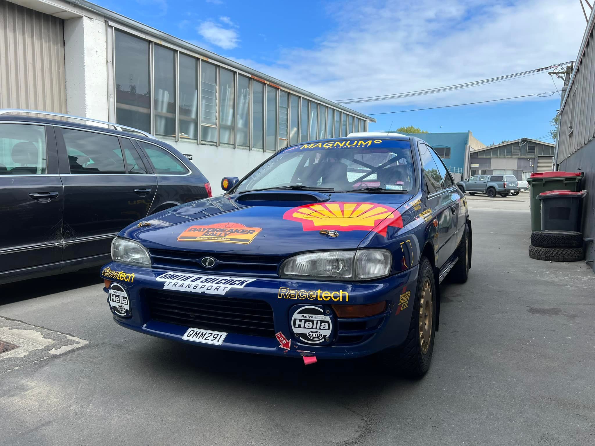 Tim Smith Rallying