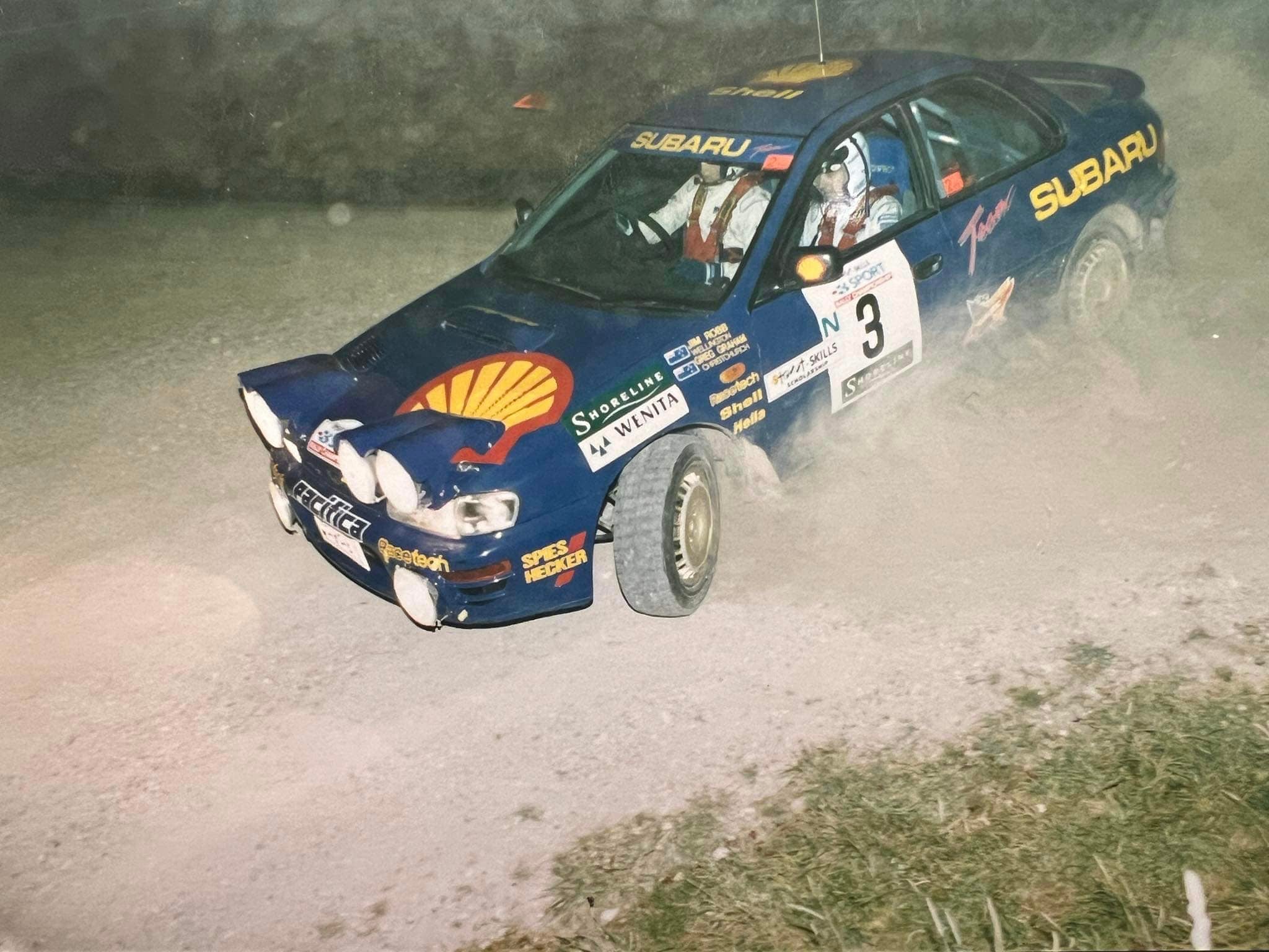 Tim Smith Rallying