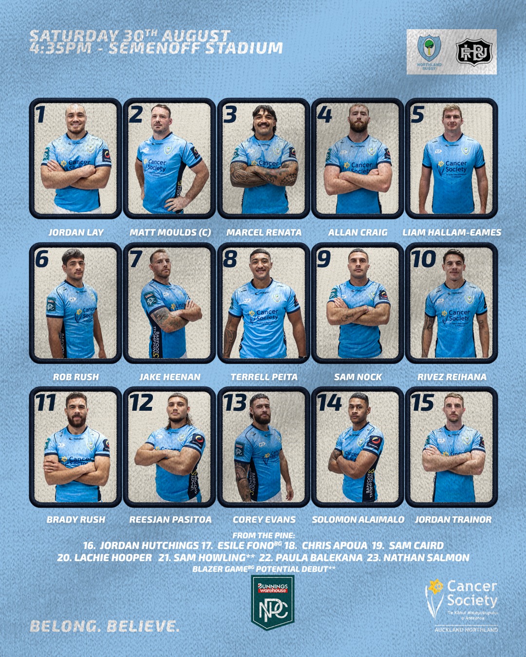 Northland - Ladies and Gentlemen, Your Cancer Society Northland Taniwha ...