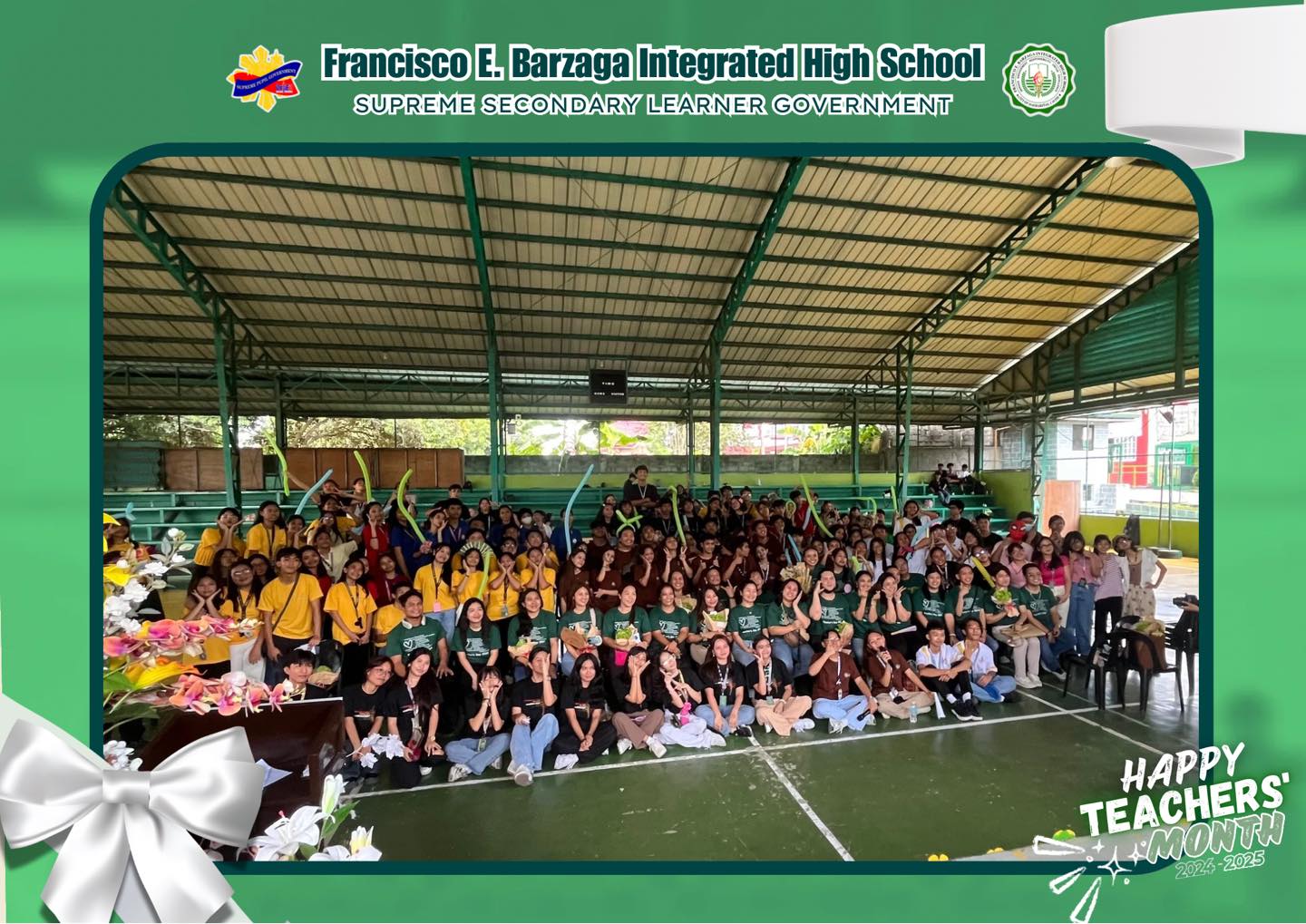 DepEd Tayo-Youth Formation Francisco E. Barzaga Integrated High School 4A