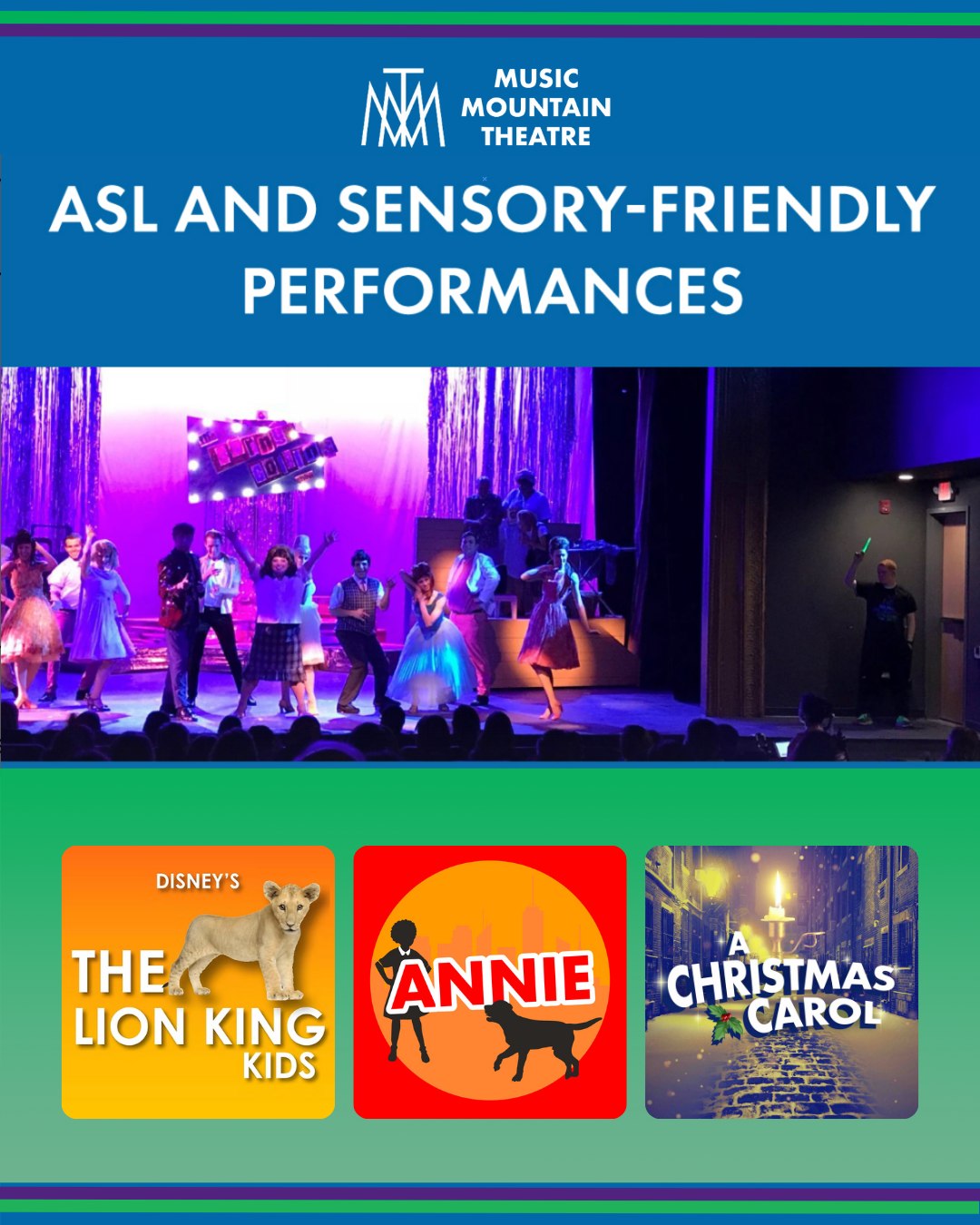Music - Music Mountain Theatre is pleased to continue our ASL and ...