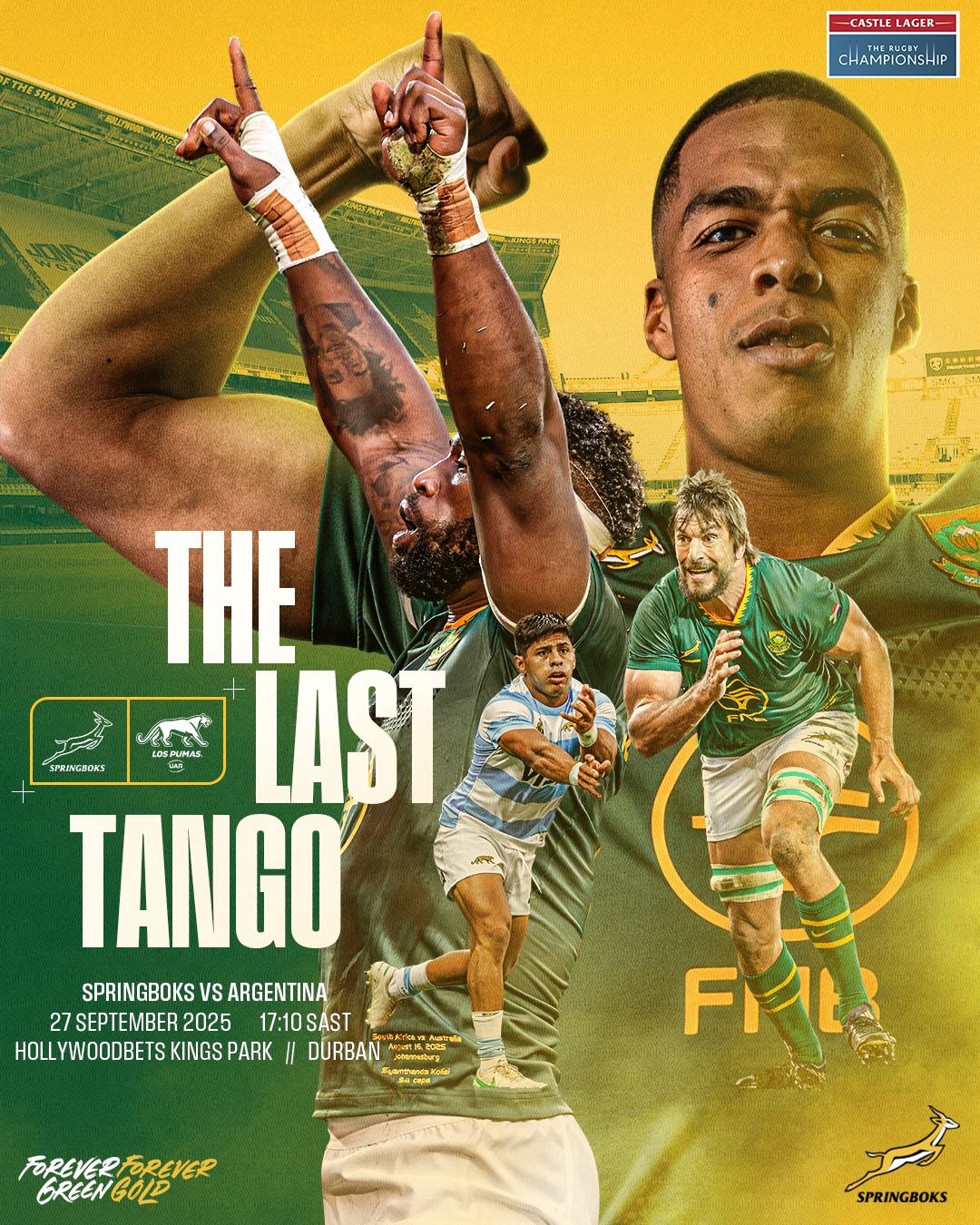 Springboks - One last dance on home soil. The Last Tango takes centre ...