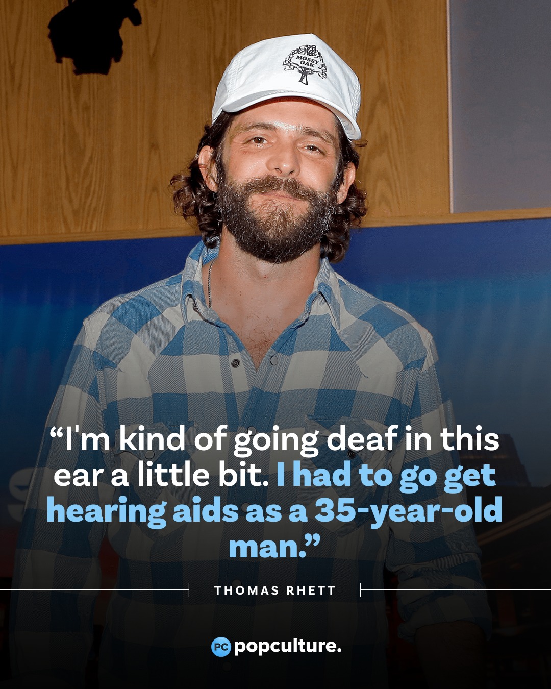 Thomas Rhett is going deaf in... - Trending on PopCulture.com | Facebook