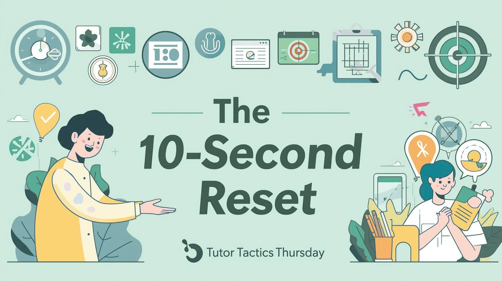 National - Tutor Tactics Thursday: The 10-Second Reset ⏱️ Ever had a ...
