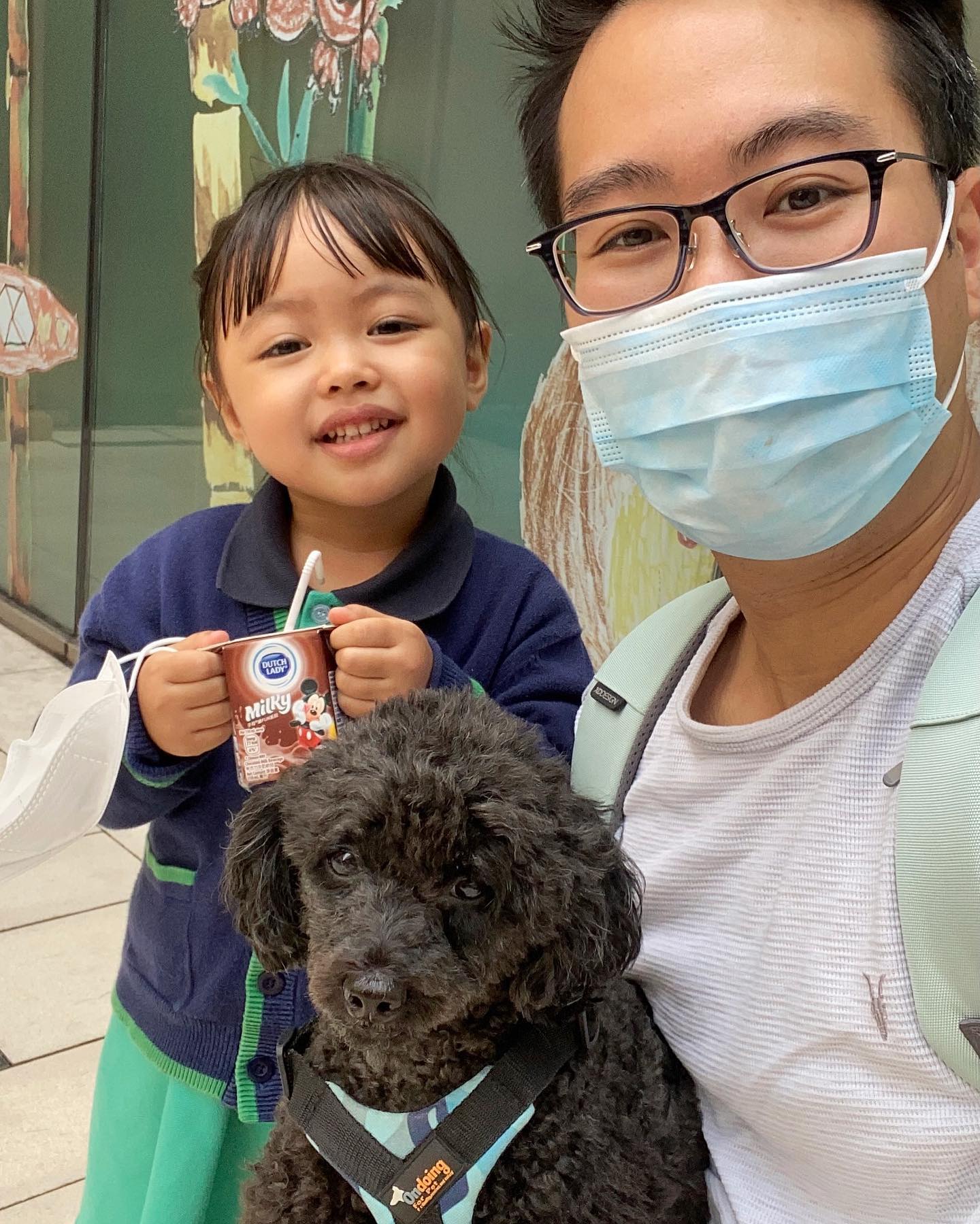 CoCo哥 - 帶埋coco去湊放學。Margaret 超級開心🥳