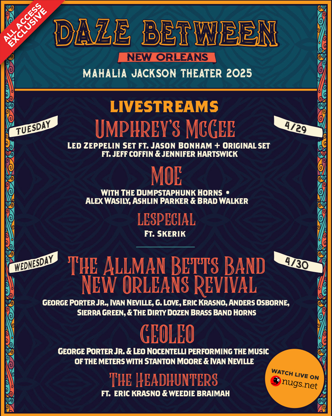 Tuesday and Wednesday, join us for the #livestream of Daze Between