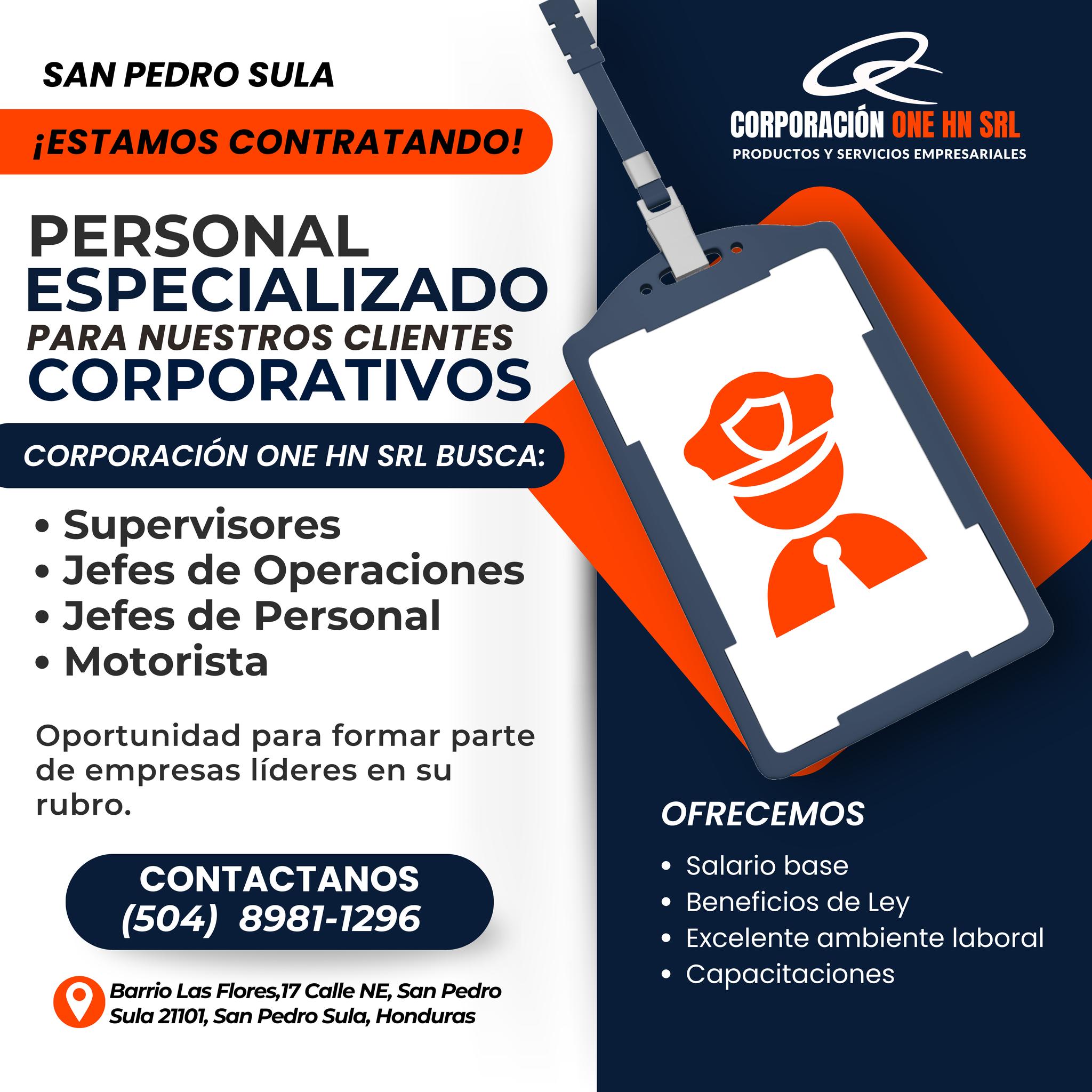 Corporacion One Hn Srl | San Pedro Sula