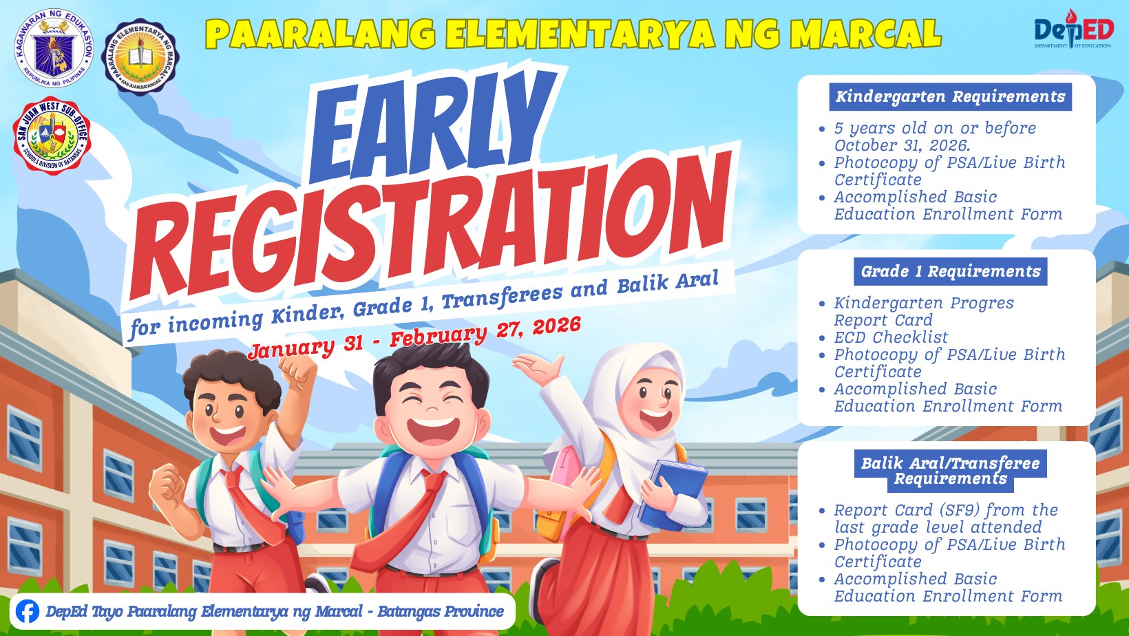 DepEd Tayo Paaralang Elementarya ng Marcal - Batangas Province added a ...