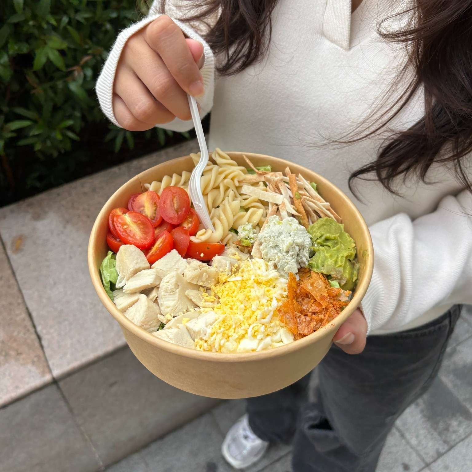 MED - Start your 2026 with color and balance. 🌈 Cobb Chicken Salad ...