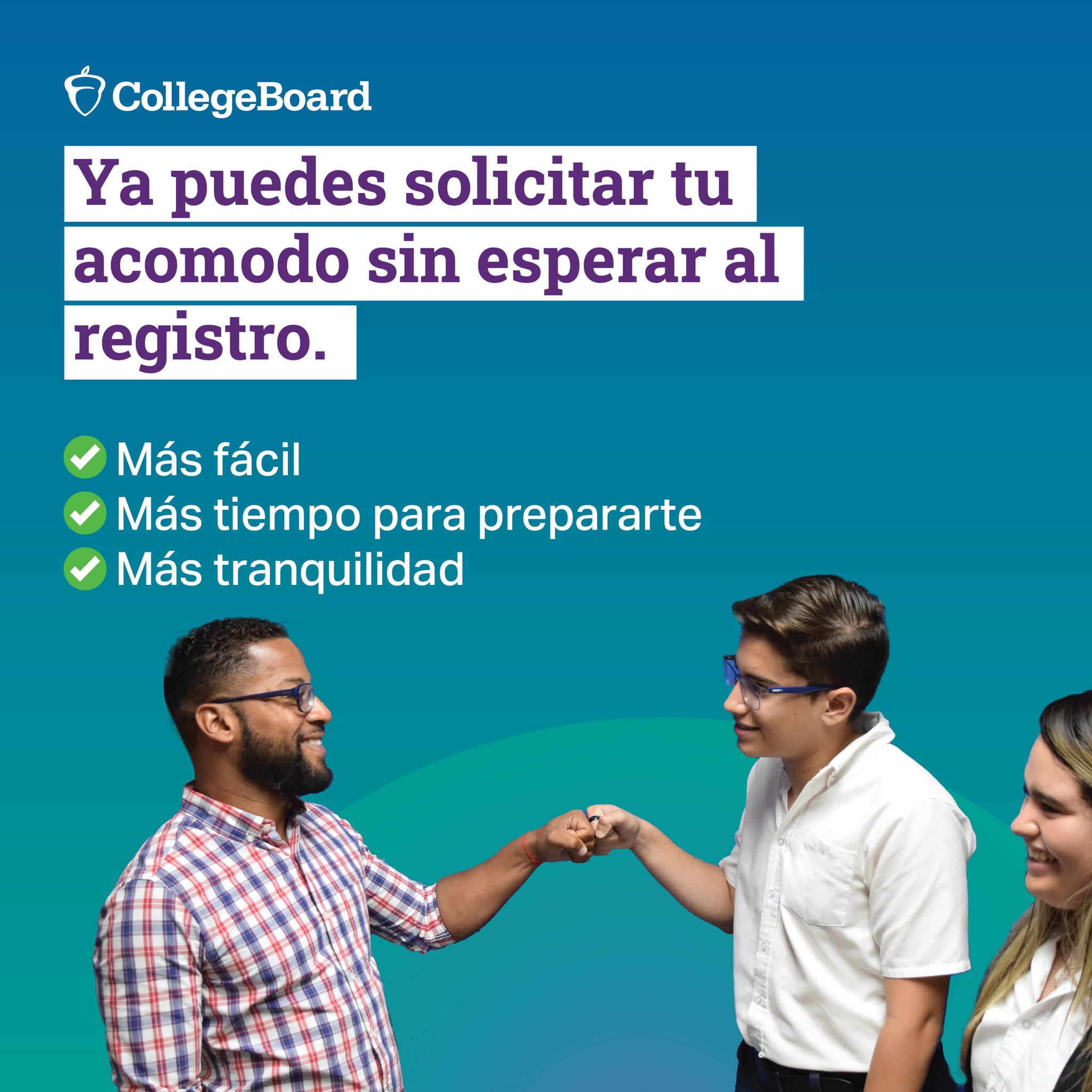 📣 ¡Estudiante de Puerto Rico, ya no... - College Board LATAM | Facebook