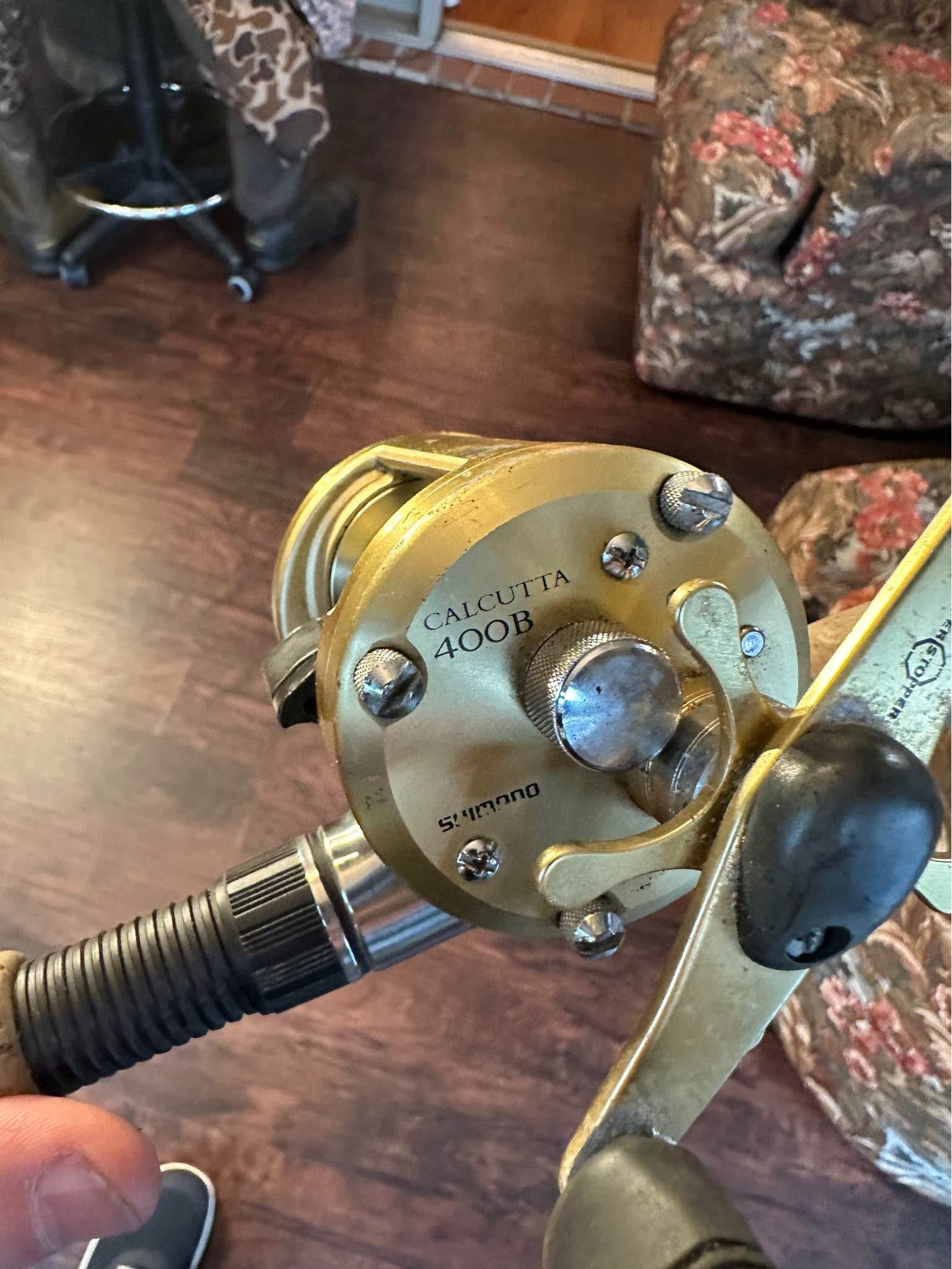 Shimano Calcutta 400B on a 8’4” key largo custom rod - Fishing Rod ...