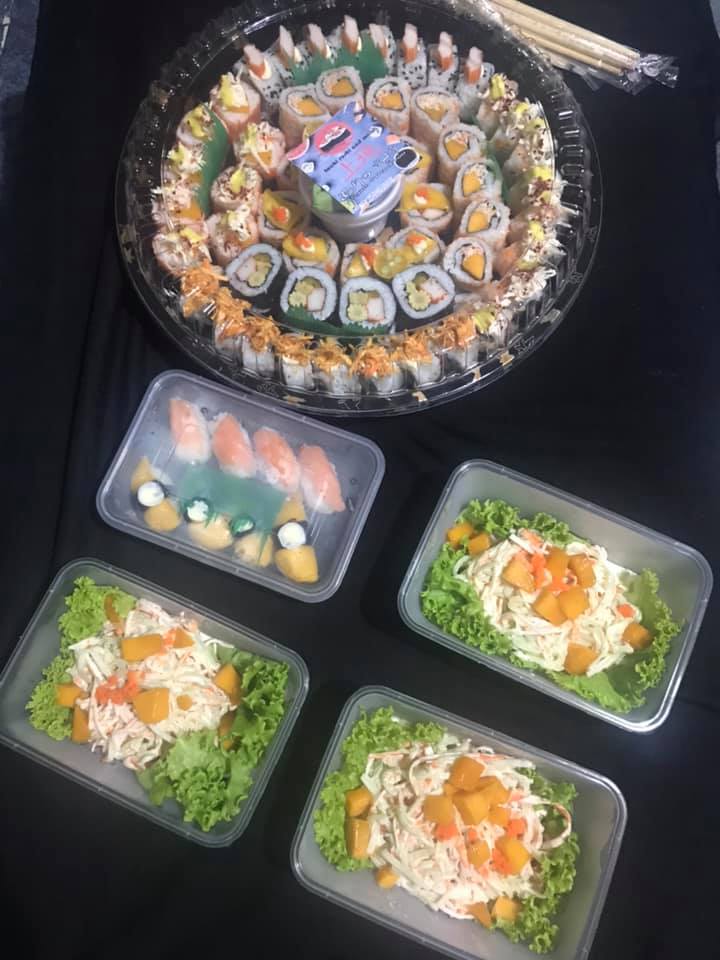 Tochi sushi and maki