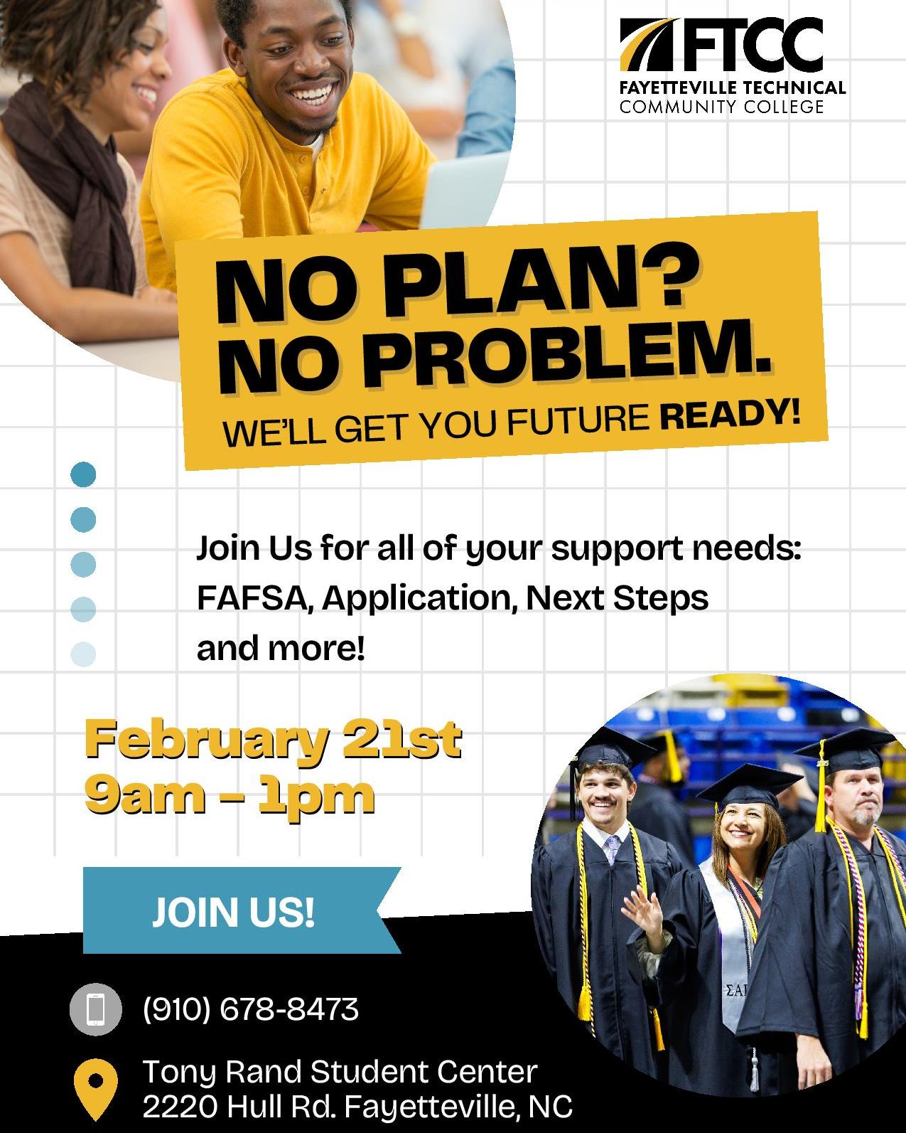 Fayetteville - ⏰ ONE WEEK FROM TODAY ️ No plan? No problem. Whether you ...