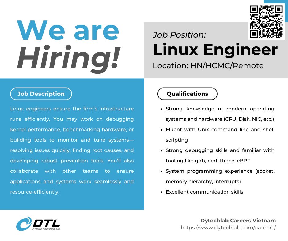 Việt Nam Linux Family - VNLF | [HN/HCMC/Remote] Our Singapore-based ...