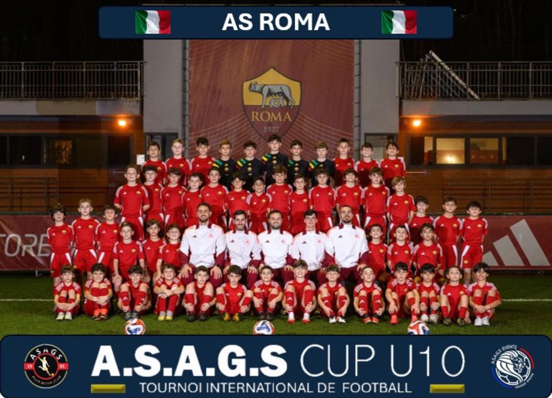 ASAGS - ⬛️🟥ASAGSCUP🟥⬛️U10🔴 Voici une présentation de l'AS Roma est un ...