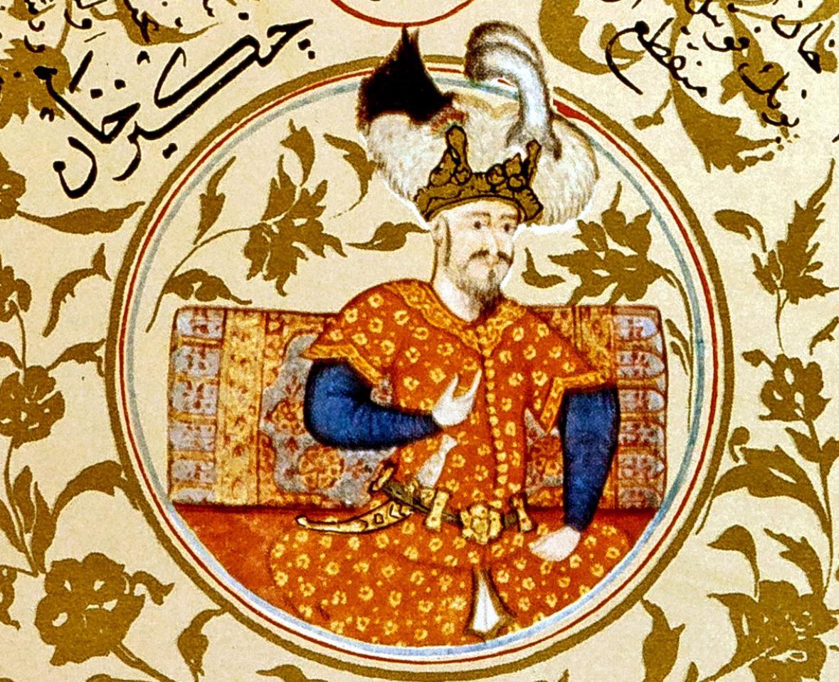 Eurasian - 🎨 Ottoman Miniature Depicting Genghis Khan (c. 16th Century ...