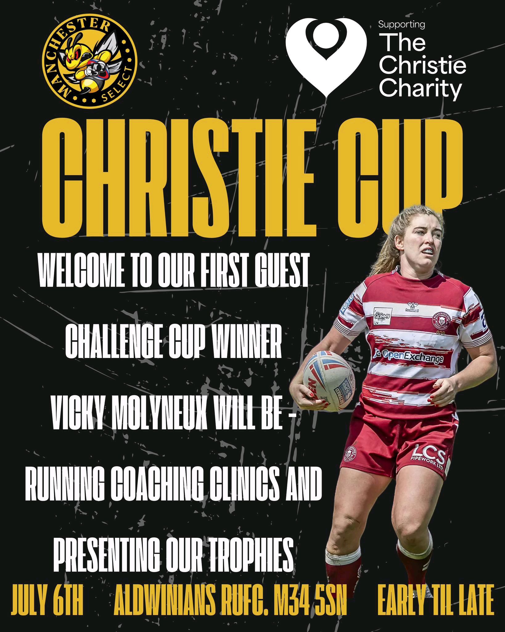 Aldwinians RUFC - 🔥🏉 Special Guest Announcement! 🏉🔥 We’re... | Facebook