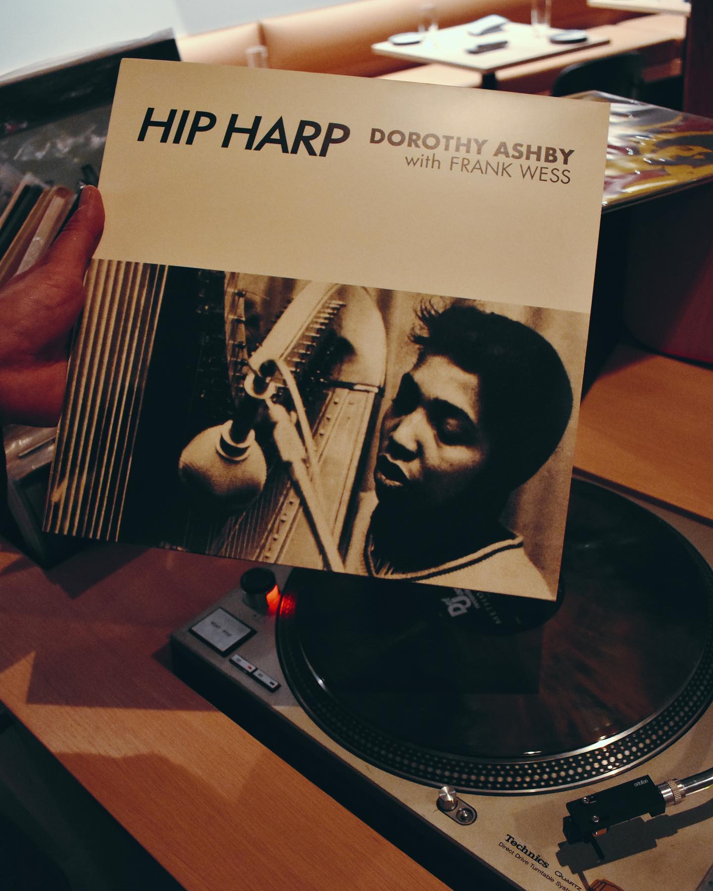 Dorothy Ashby's Hip Harp with Frank Wess on clear vinyl