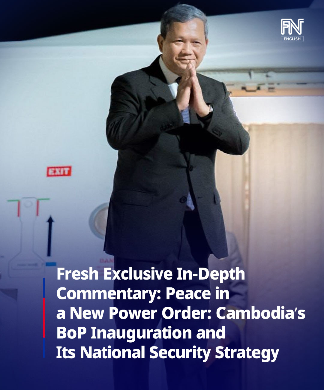 Fresh - Fresh Exclusive In-Depth Commentary: Peace in a New Power Order ...