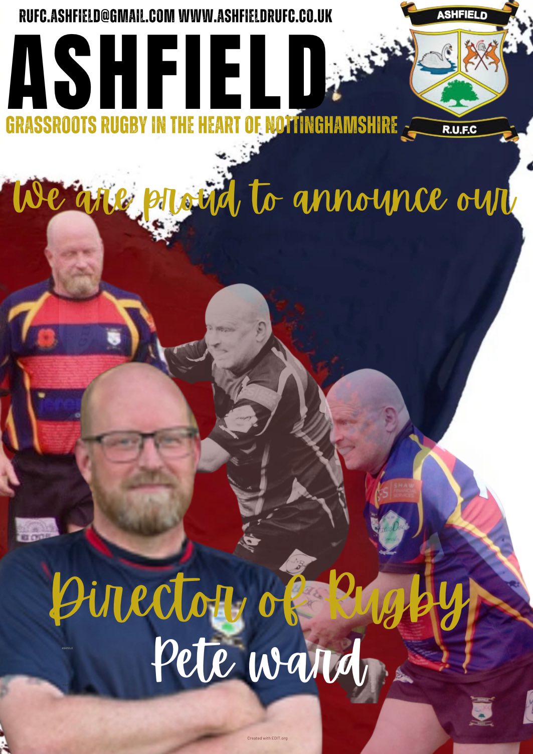 Ashfield RUFC - 🏉 New Season, New Leadership, Same... | Facebook