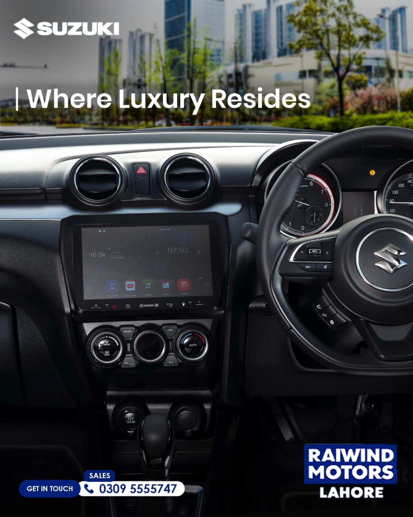 Suzuki - Experience Luxury Inside the Suzuki Swift! From premium ...