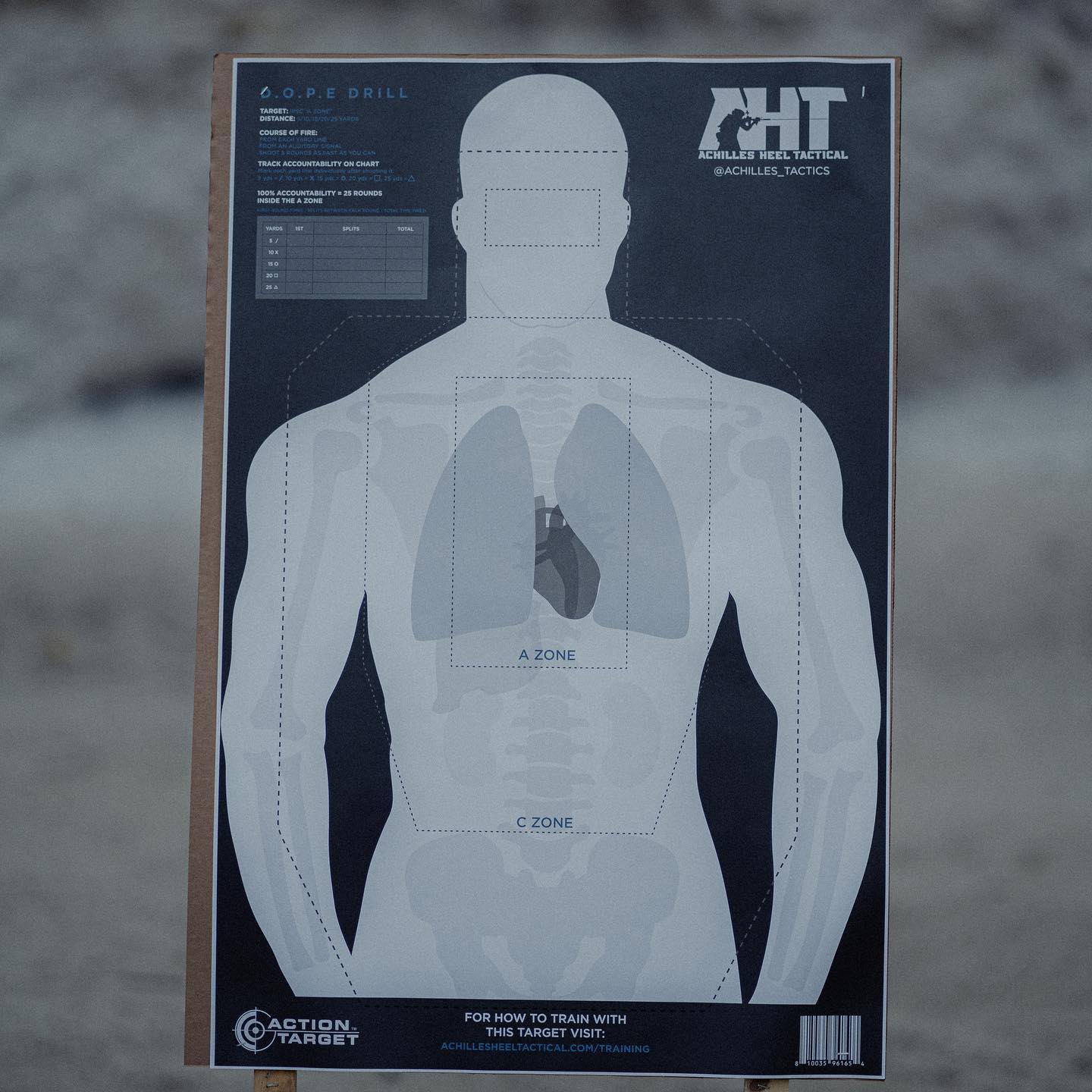 AHT DIAGNOSTICS TARGET. - Check... - Achilles Heel Tactical
