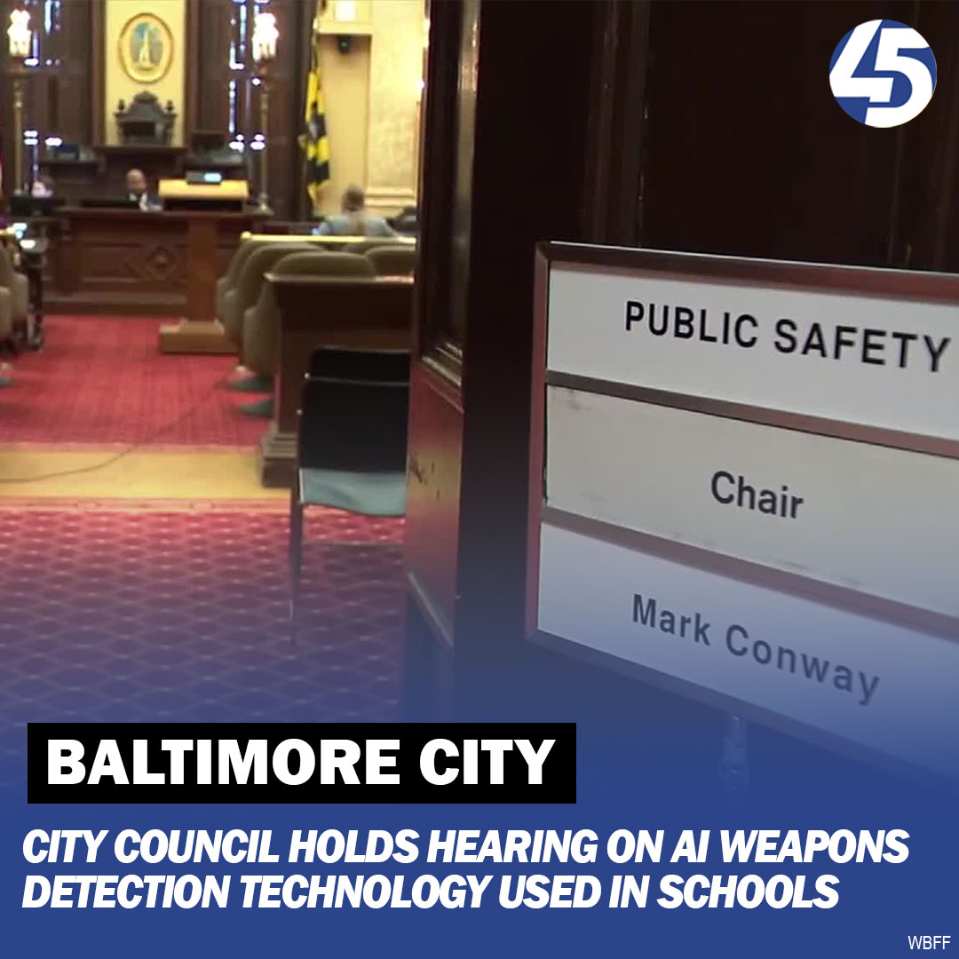 WBFF - An AI system being used inside Baltimore City public high ...