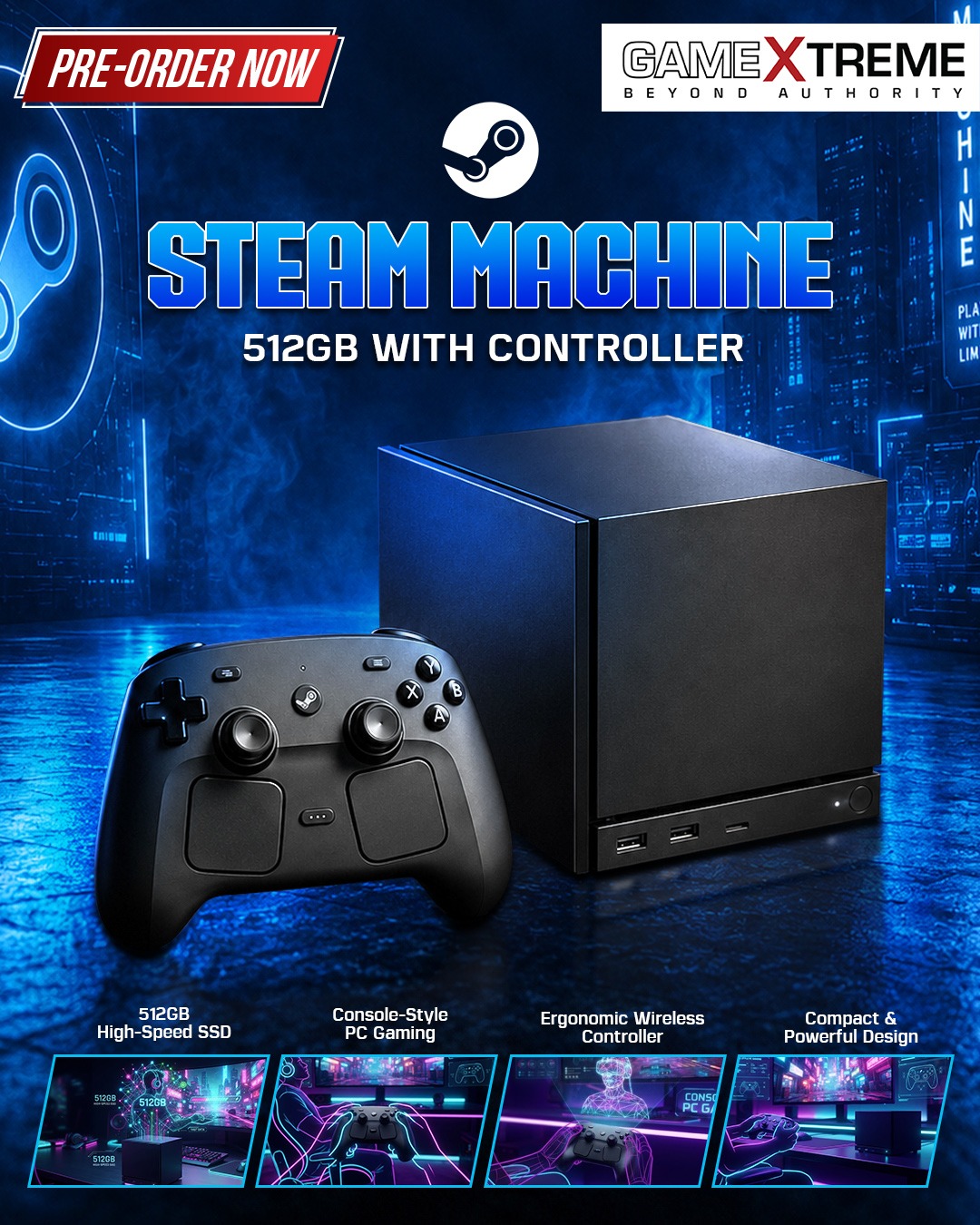 Ready to turn every night into game night? Pre-order the Valve