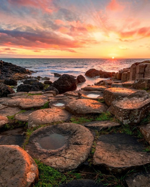 Love - Giant’s Causeway, County Antrim is a UNESCO World Heritage Site ...