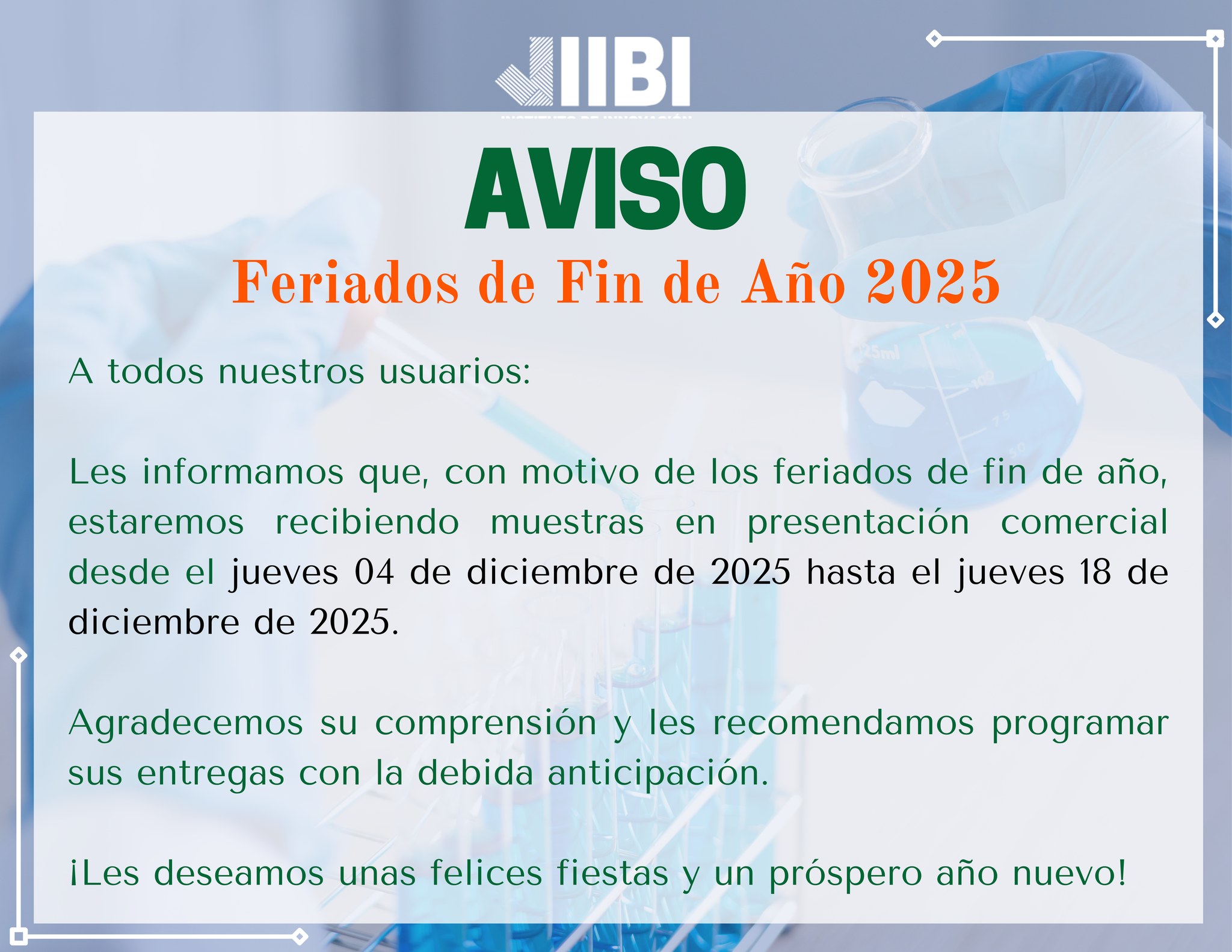 Instituto de Innovación en Biotecnología e Industria - IIBI added a new ...