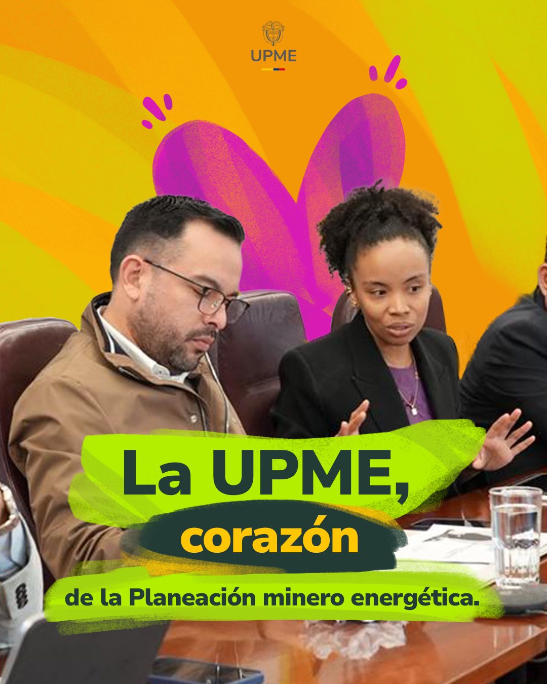 ⚡La UPME es una entidad de puertas abiertas, el corazón de la ...