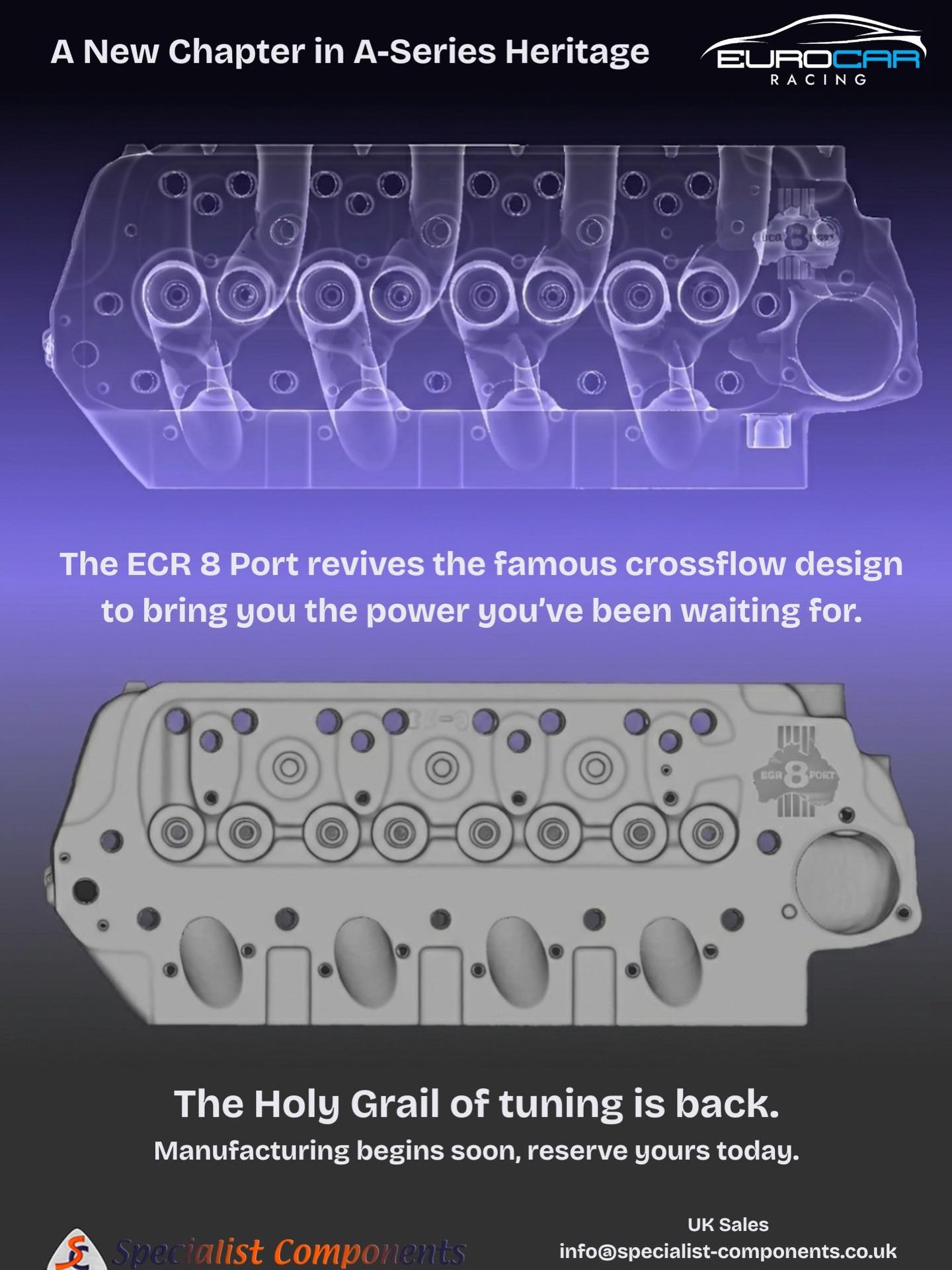 Introducing the ECR8 alloy x-flow... - Specialist Components | Facebook