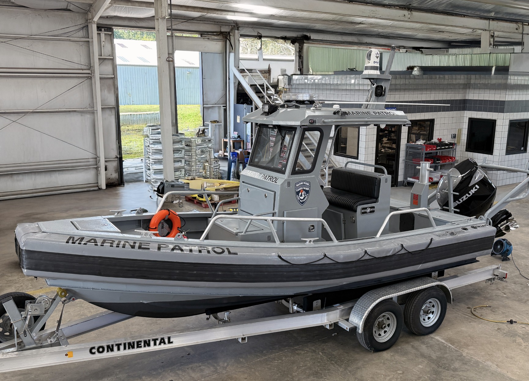 Silver - Silver Ships is proud to deliver the third AM600 Enclosed