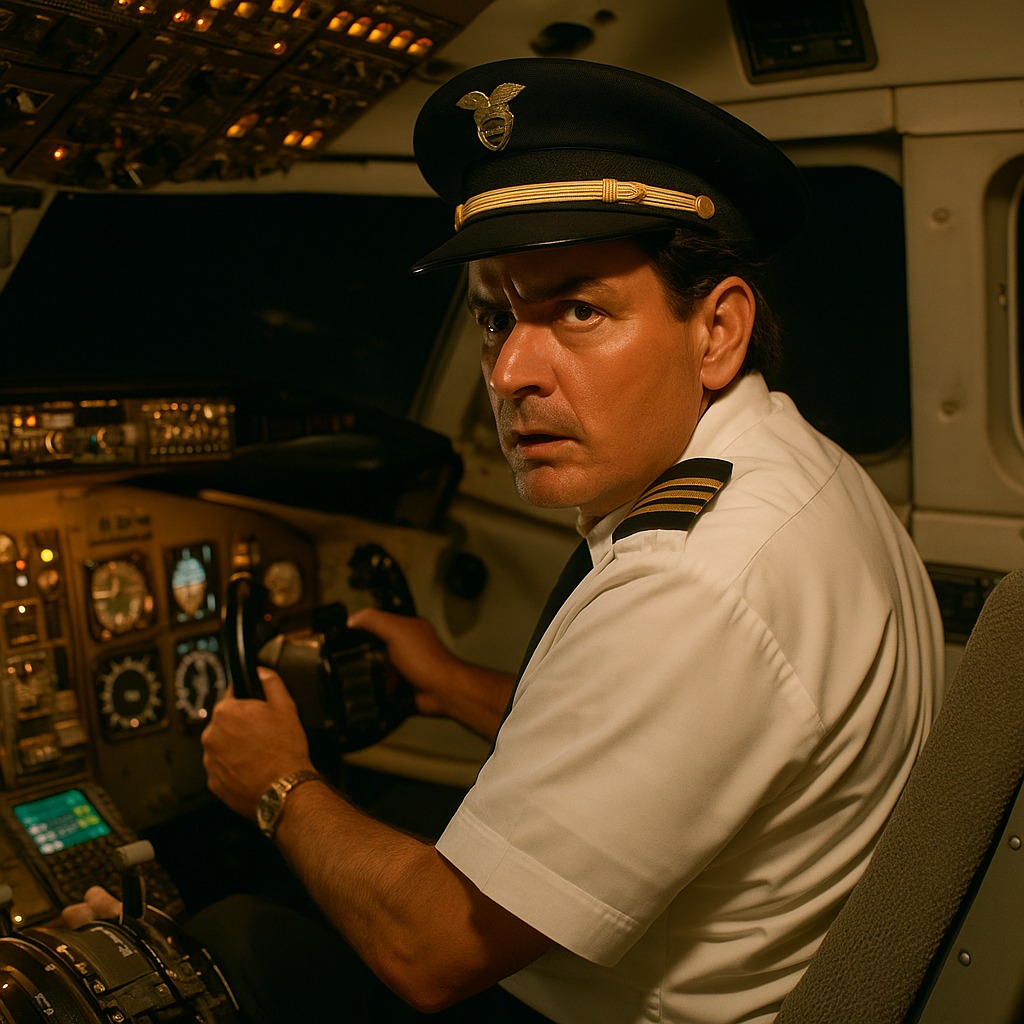 Ankor Inclán - ️ CHARLIE SHEEN, EL AVIÓN Y UNA LOCURA EN... | Facebook