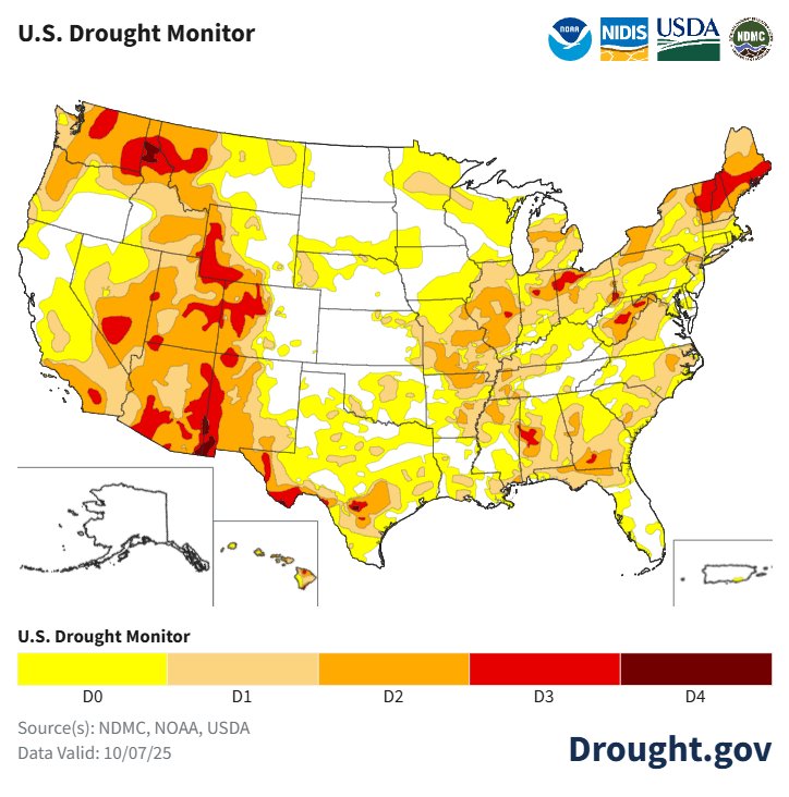 Meteorologist - DROUGHT UPDATE: The latest drought monitor update is ...