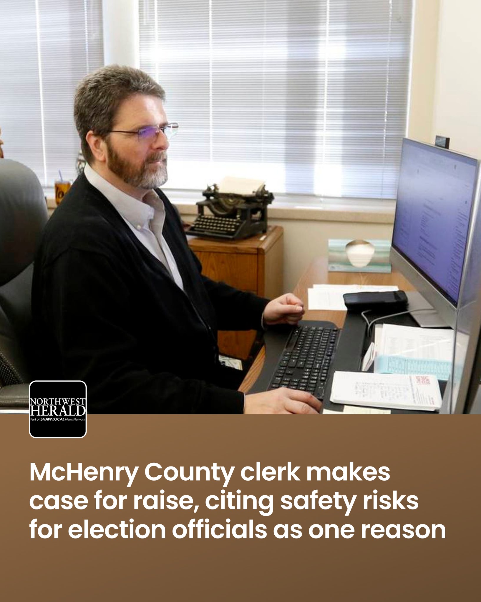 Northwest - McHenry County Clerk Joe Tirio publicly made the case for a ...