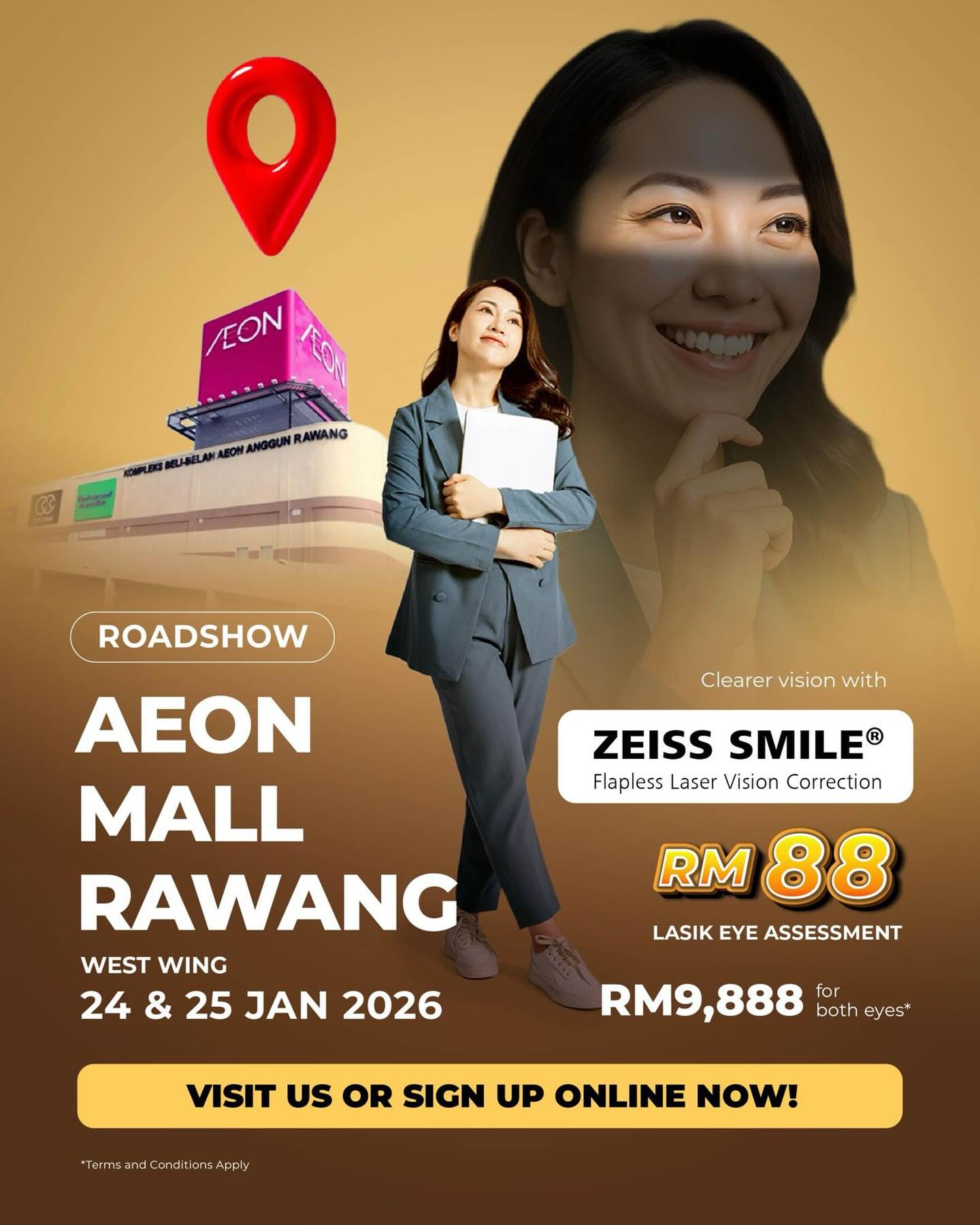 KPJ - 😎 Clearer vision is closer than you think. Meet us at AEON Mall ...
