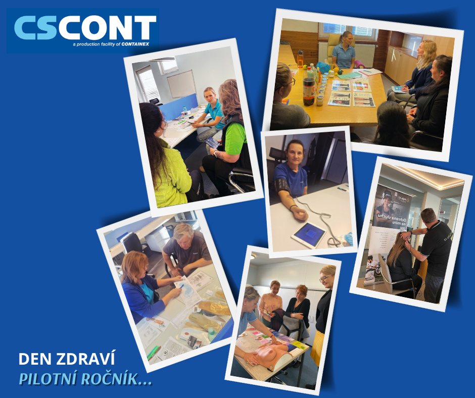 CS CONT - 🩺 DEN ZDRAVÍ V CS-CONT 💙 pilotní ročník s velkým... | Facebook