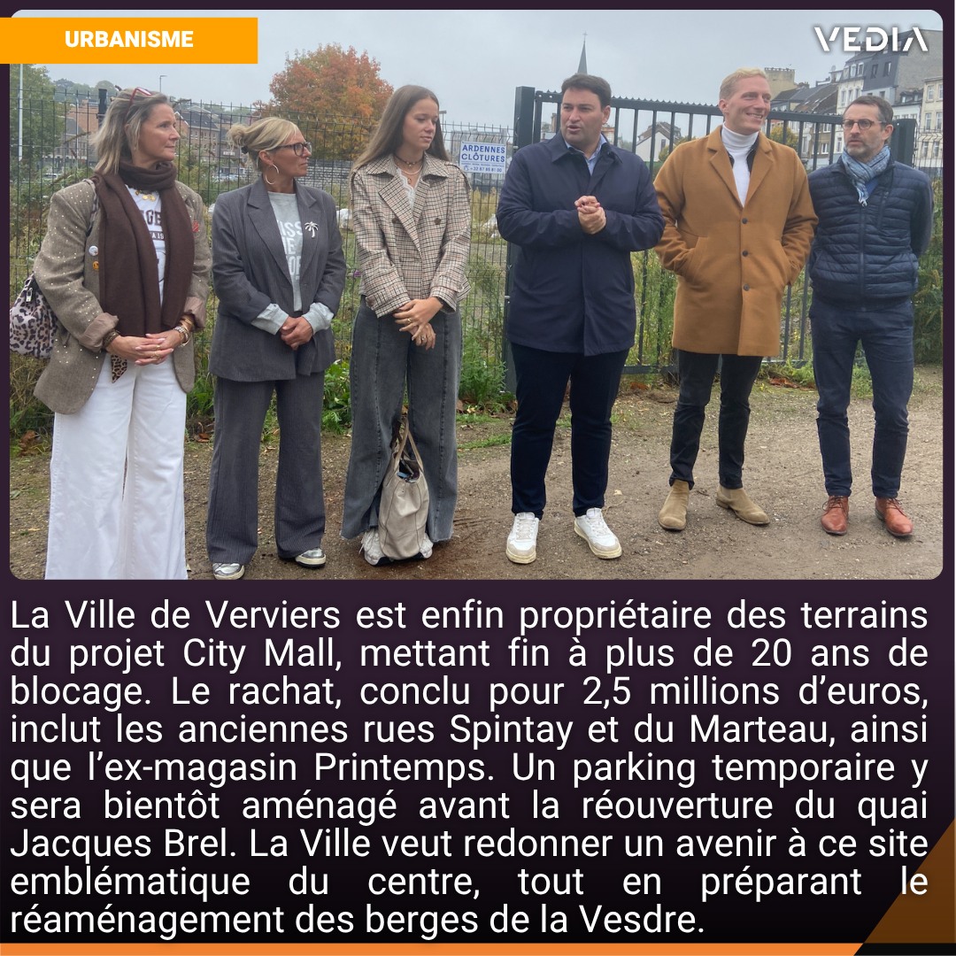 Pourquoi les communes de Verviers et d'Olne contestent-elles la convention Vedia