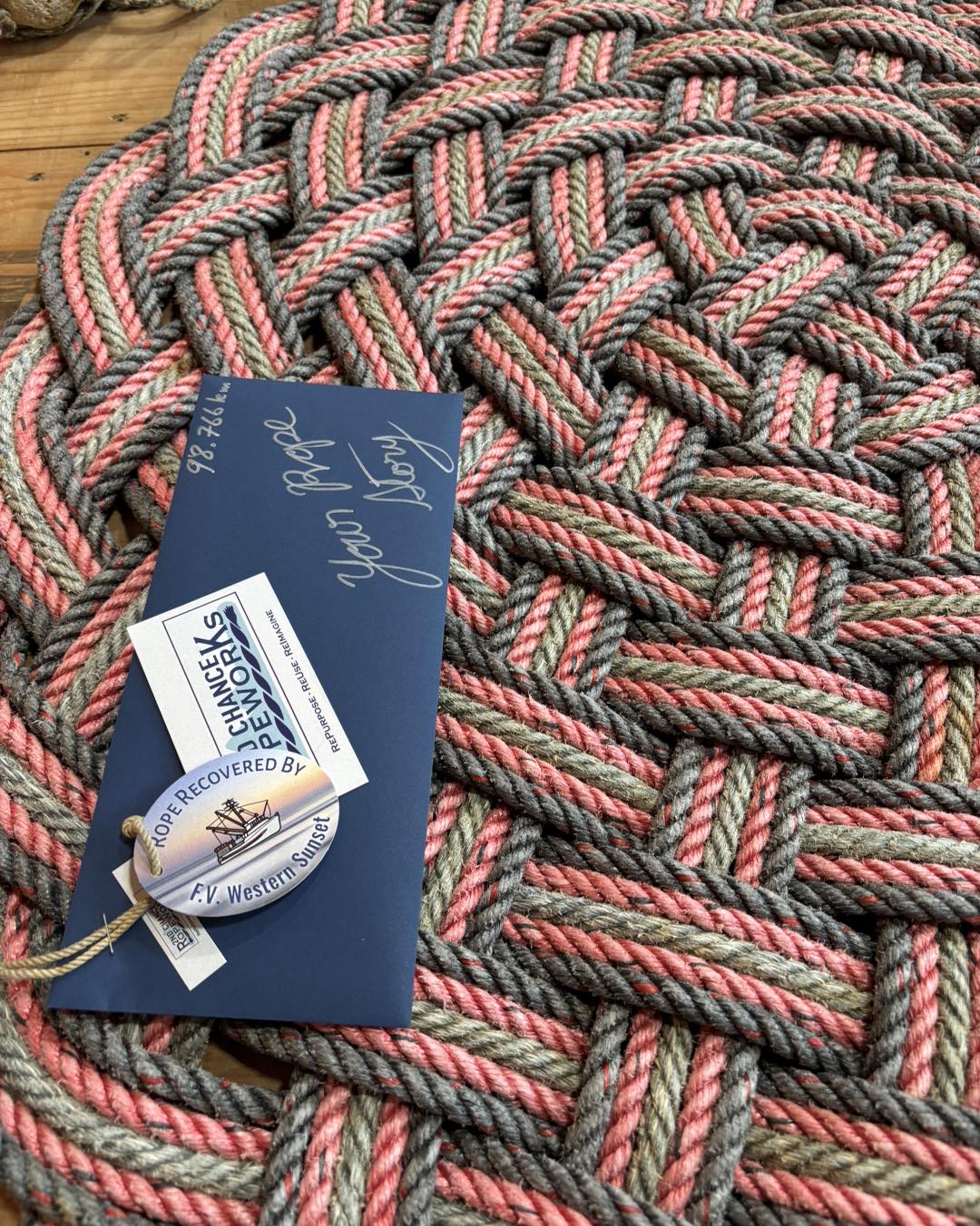 Update: This lovely mat with a... - 2nd Chance RopeWorks | Facebook