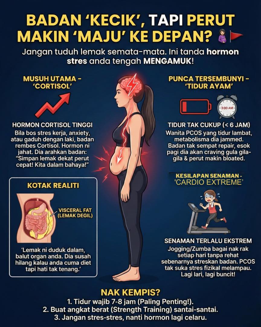 Badan dah kurus. Tapi perut macam... - Public Health Malaysia | Facebook