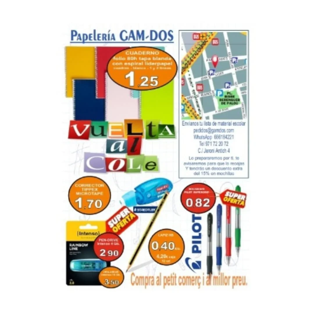 Papelería e Informática Gam-Dos