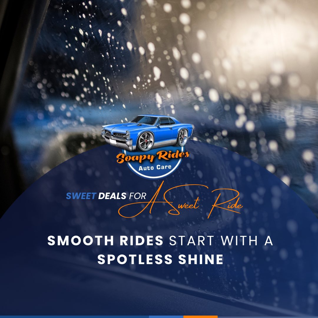 A smooth ride starts... - Soapy Rides AutoCare Edenvale | Facebook