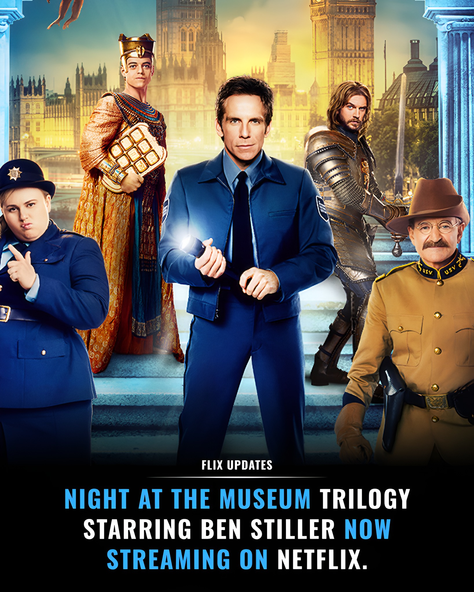 Flix - The original Night at the Museum trilogy starring Ben Stiller is ...