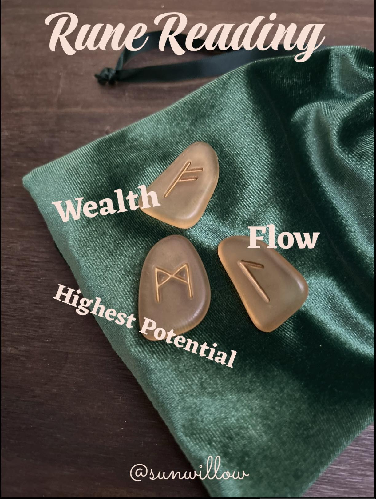 Gina - Highest Potential for Wealth to Flow in Now! #runes #runereading ...