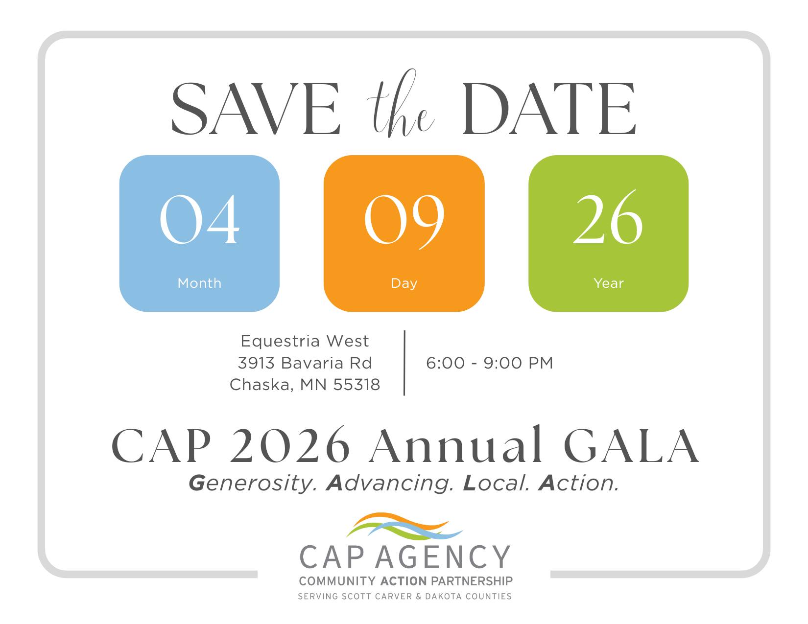 RSVP to CAP's 2026 Annual GALA! Celebrate the incredible impact of CAP ...