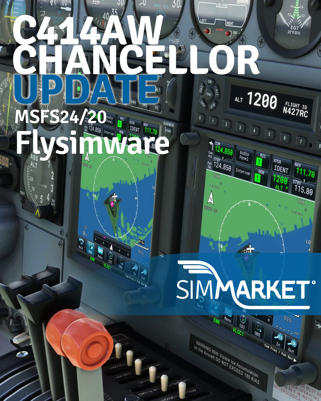 SIMMARKET - 🛩️ Update for FlySimware - C414AW Chacellor MSFS24/20 ️ 📦 ...